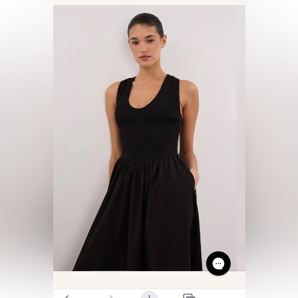 NWT dissh Florence cotton midi dress - size us 4 - Picture 2 of 8